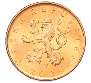 10 крон 2003 года Чехия — Фото №1