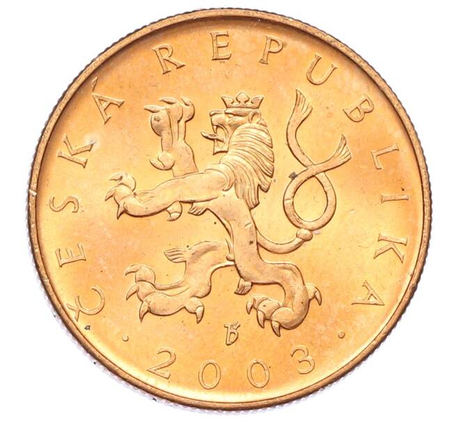 Монета 10 крон 2003 года Чехия (Артикул: M2-89740) — Фото №1