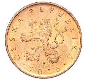 10 крон 2016 года Чехия — Фото №1