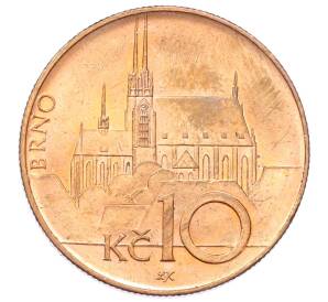 10 крон 2016 года Чехия — Фото №2