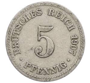 5 пфеннигов 1907 года A Германия — Фото №1