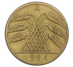 10 рентенпфеннигов 1924 года A Германия — Фото №1