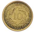 Монета 10 рейхспфеннигов 1925 года D Германия (Артикул: M2-89801) — Фото №2