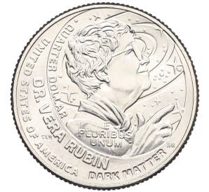 1/4 доллара (25 центов) 2025 года P США «Американские женщины — Доктор Вера Рубин» — Фото №1