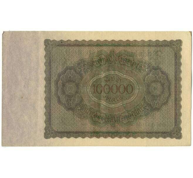 Банкнота 100000 марок 1923 года Германия (Артикул: K4-0365) — Фото №2
