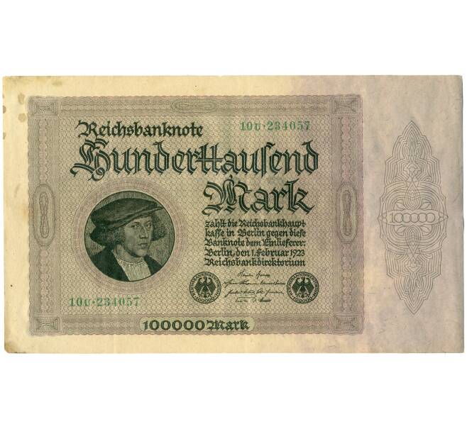 Банкнота 100000 марок 1923 года Германия (Артикул: K4-0372) — Фото №1