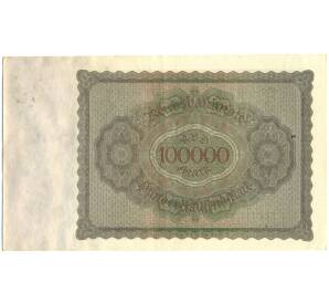 100000 марок 1923 года Германия