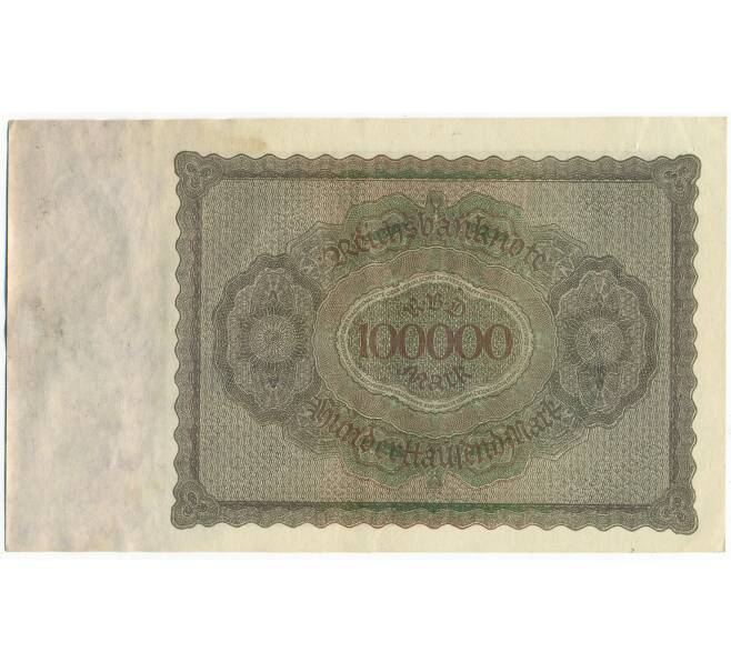 Банкнота 100000 марок 1923 года Германия (Артикул: K4-0376) — Фото №2