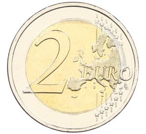 2 евро 2016 года Греция «120 лет со дня рождения Димитриса Митропулоса» — Фото №2