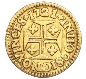 400 реалов 1721 года Португалия — Фото №2