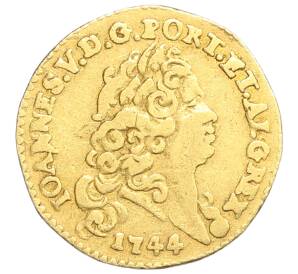 1/2 эскудо 1744 года Португалия — Фото №1