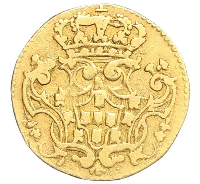 Монета 1/2 эскудо 1744 года Португалия (Артикул: K10-0239) — Фото №2
