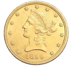 10 долларов 1899 года США — Фото №1