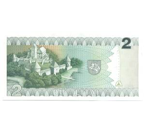 2 лита 1993 года Литва — Фото №2