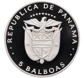 5 бальбоа 1982 года Панама «Чемпионат мира по футболу 1982 года» — Фото №2