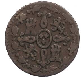 2 мараведи 1832 года Испания — Фото №2