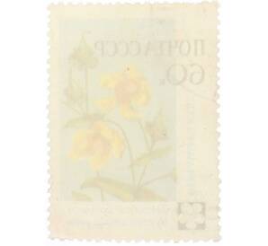 Почтовая марка 60 копеек 1960 года «Флора СССР — Зверобой большой» — Фото №2