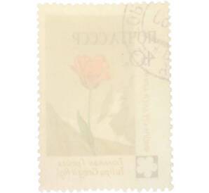 Почтовая марка 40 копеек 1960 года «Флора СССР — Тюльпан Грейга» — Фото №2