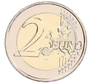 2 евро 2025 года Мальта «Мальтийские стены — Мдина» — Фото №2