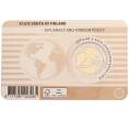 Монета 2 евро 2025 года Финляндия «Дипломатия и внешняя политика» (Бежевый блистер — надписи на лицевой стороне на финском) (Артикул: M2-89861) — Фото №2