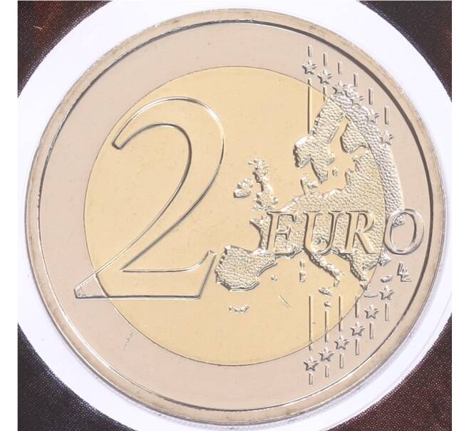 Монета 2 евро 2025 года Мальта «Мальтийский бык» (в буклете) (Артикул: M2-89865) — Фото №2