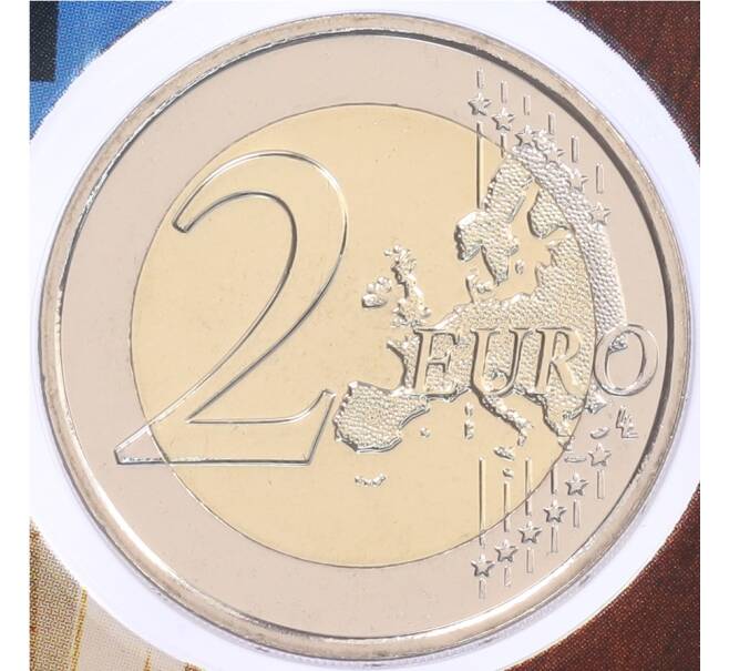 Монета 2 евро 2025 года Мальта «Мальтийские стены — Мдина» (в буклете) (Артикул: M2-89866) — Фото №2