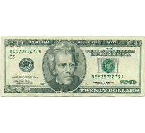 20 долларов 1999 года США — Фото №1