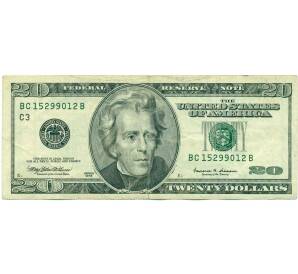 20 долларов 1999 года США — Фото №1