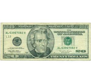 20 долларов 1996 года США — Фото №1