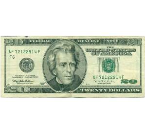 20 долларов 1996 года США — Фото №1
