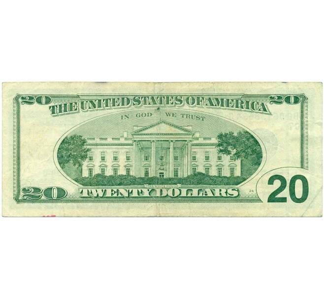 Банкнота 20 долларов 1999 года США (Артикул: K10-0312) — Фото №2