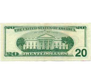 20 долларов 1999 года США — Фото №2