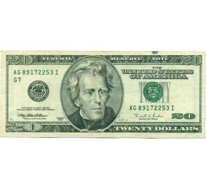 20 долларов 1996 года США — Фото №1