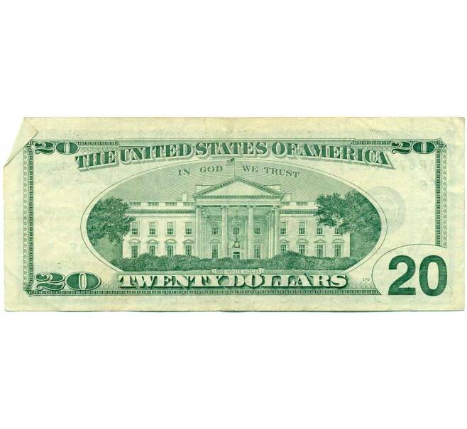 Банкнота 20 долларов 1996 года США (Артикул: K10-0338) — Фото №2