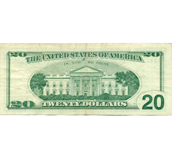 Банкнота 20 долларов 1999 года США (Артикул: K10-0350) — Фото №2