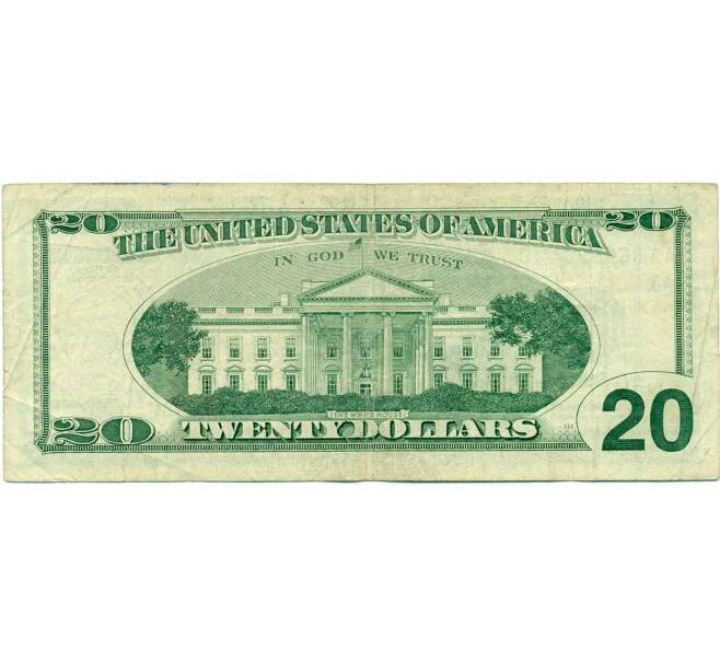 Банкнота 20 долларов 1996 года США (Артикул: K10-0355) — Фото №2