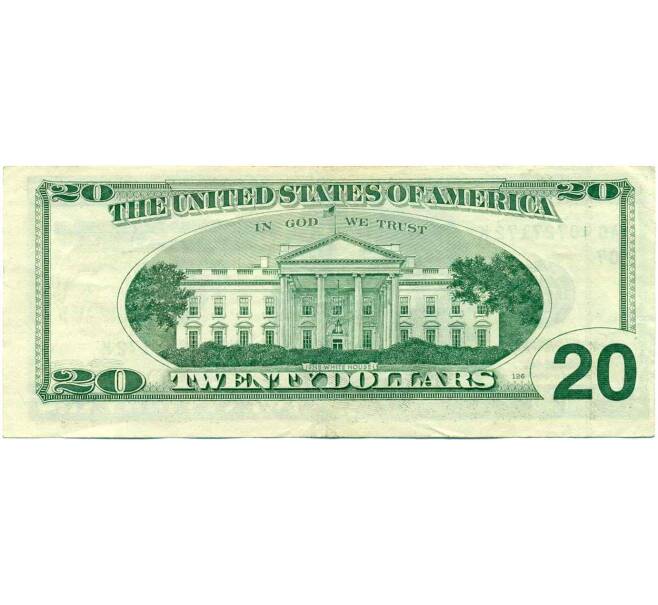 Банкнота 20 долларов 1996 года США (Артикул: K10-0365) — Фото №2