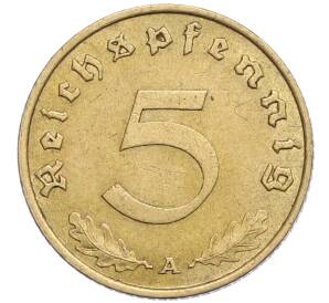 5 рейхспфеннигов 1938 года A Германия — Фото №2