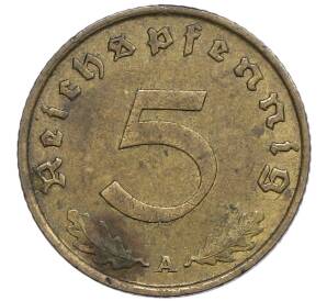 5 рейхспфеннигов 1938 года А Германия — Фото №2