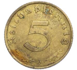 5 рейхспфеннигов 1937 года А Германия — Фото №2