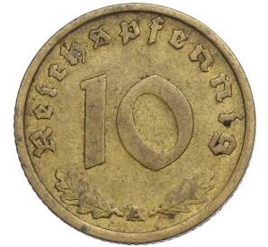 10 рейхспфеннигов 1939 года А Германия — Фото №2