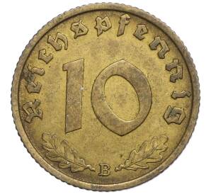 10 рейхспфеннигов 1939 года B Германия — Фото №2
