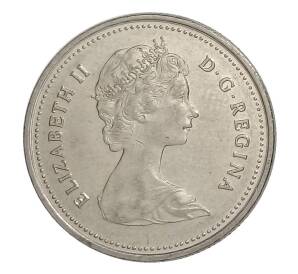 25 центов 1983 года Канада — Фото №2