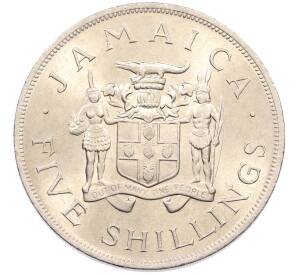 5 шиллингов 1966 года Ямайка «VIII Игры Содружества» — Фото №2