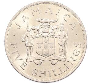 5 шиллингов 1966 года Ямайка «VIII Игры Содружества» — Фото №2