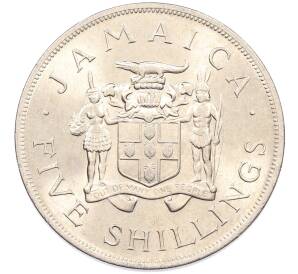 5 шиллингов 1966 года Ямайка «VIII Игры Содружества» — Фото №2