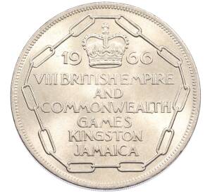 5 шиллингов 1966 года Ямайка «VIII Игры Содружества» — Фото №1