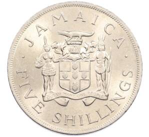 5 шиллингов 1966 года Ямайка «VIII Игры Содружества» — Фото №2
