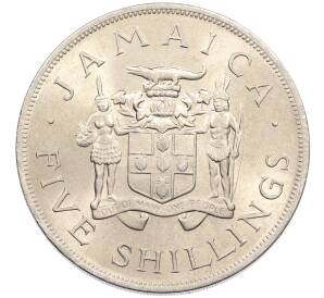 5 шиллингов 1966 года Ямайка «VIII Игры Содружества» — Фото №2