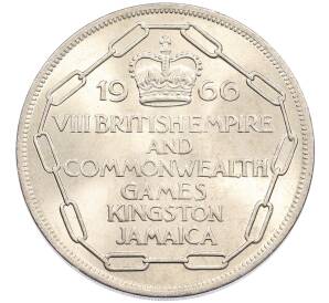 5 шиллингов 1966 года Ямайка «VIII Игры Содружества» — Фото №1